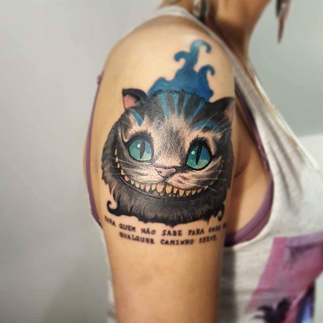 tatuaggio gatto 125