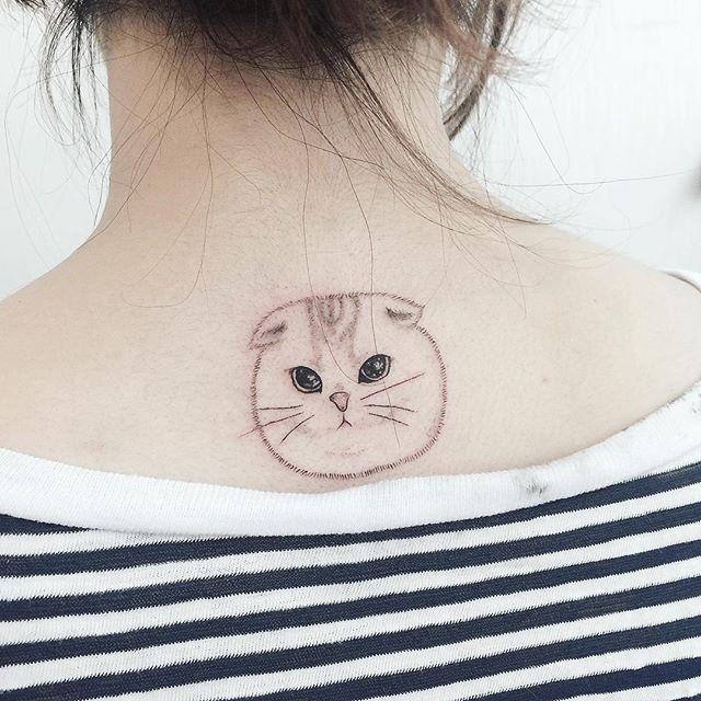 tatuaggio gatto 51