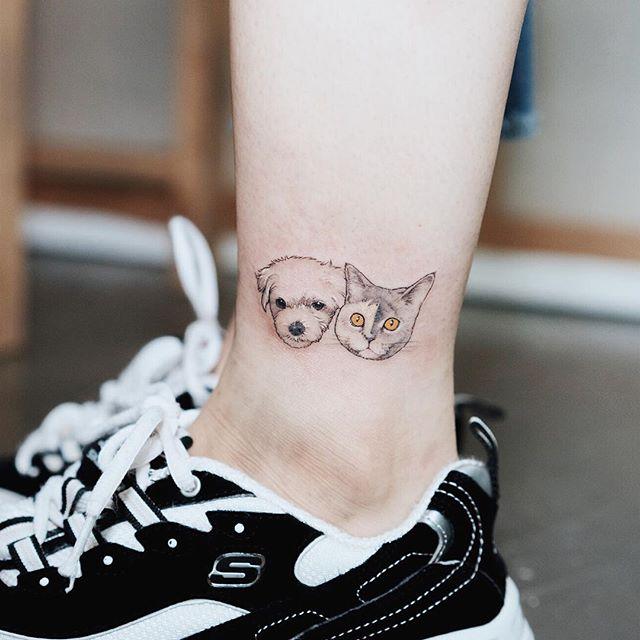 tatuaggio gatto 69