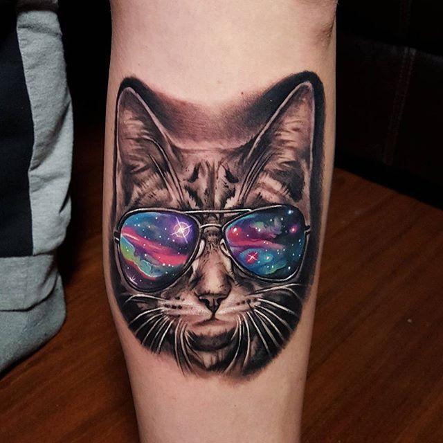 tatuaggio gatto 87