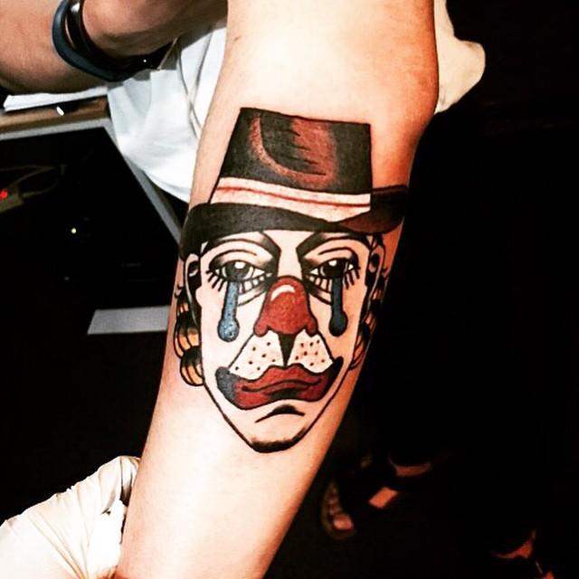 tatuaggio clown 103