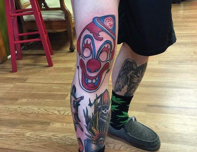 tatuaggio clown 111