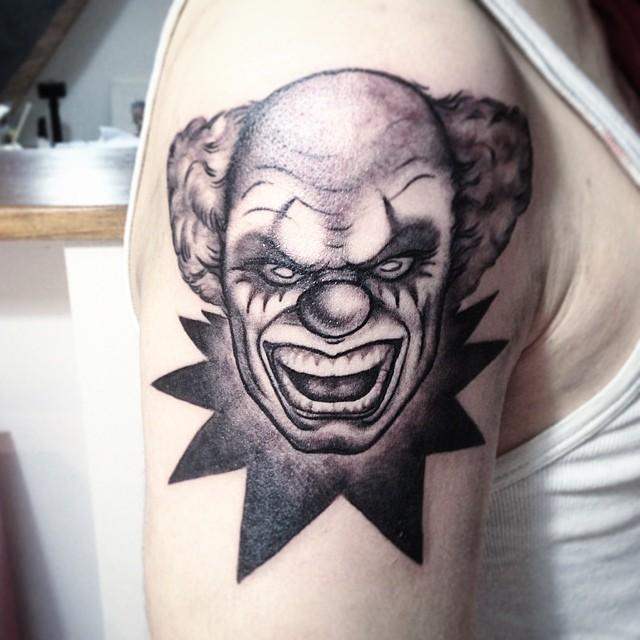 tatuaggio clown 115