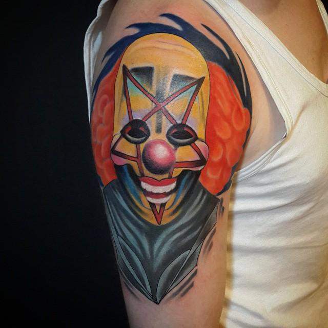 tatuaggio clown 121