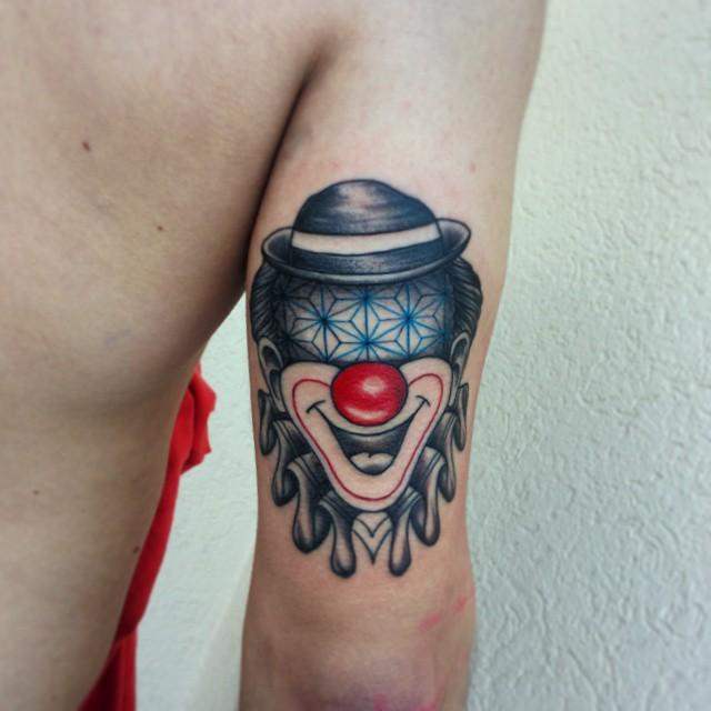 tatuaggio clown 125