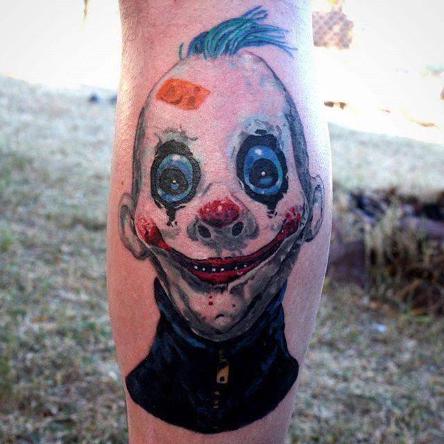 tatuaggio clown 15