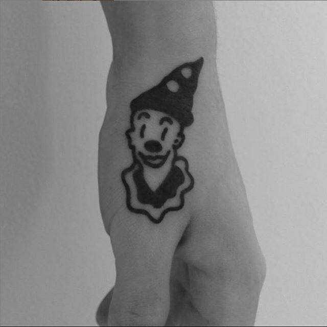 tatuaggio clown 17