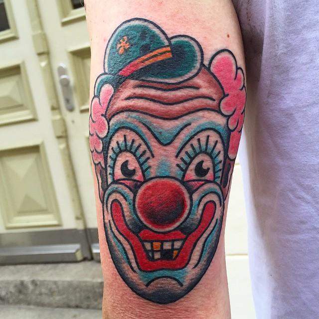 tatuaggio clown 47