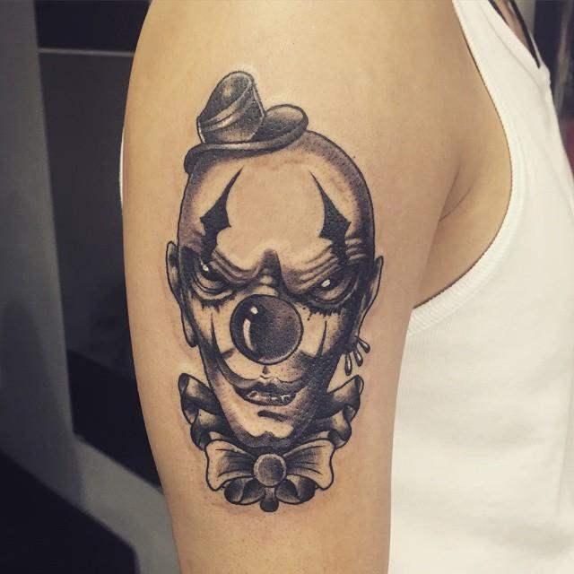 tatuaggio clown 59