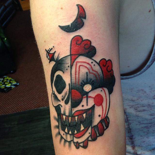 tatuaggio clown 69