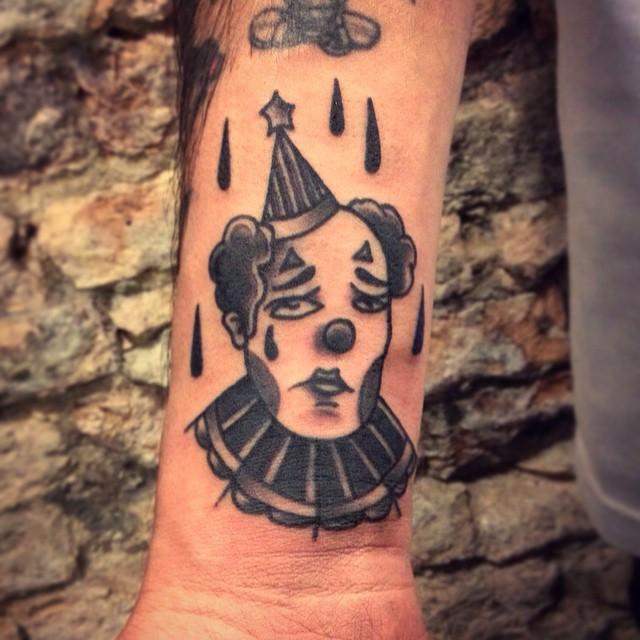 tatuaggio clown 83