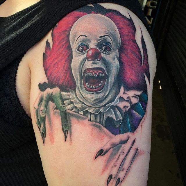 tatuaggio clown 95