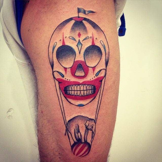 tatuaggio clown 97