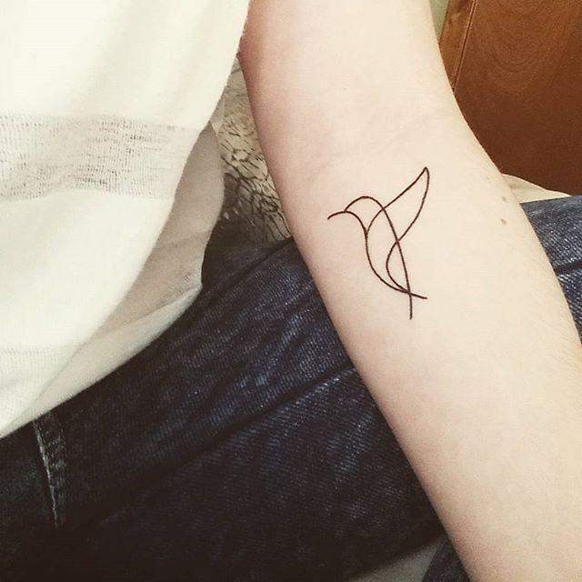 tatuaggio colibri 21