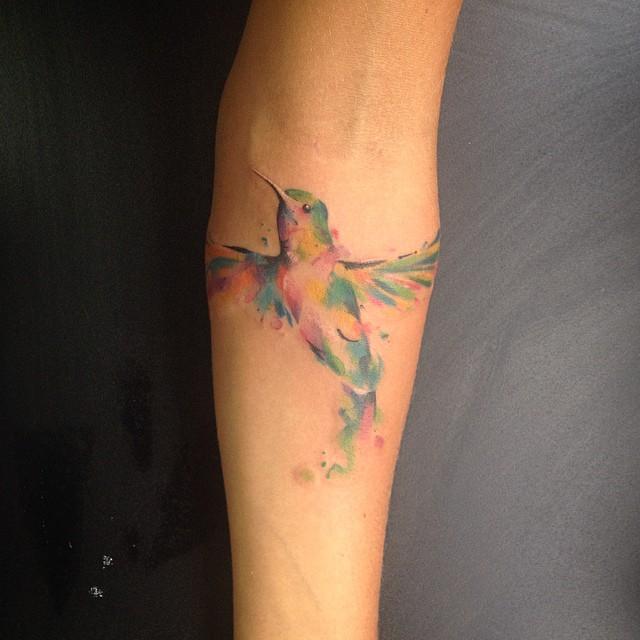 tatuaggio colibri 27