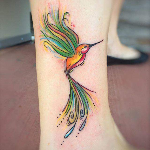 tatuaggio colibri 29