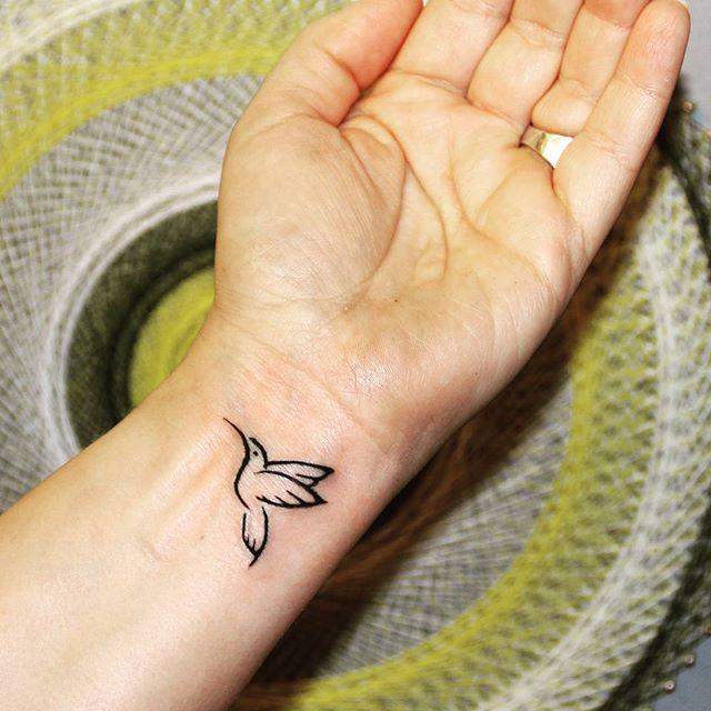 tatuaggio colibri 47