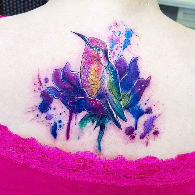 tatuaggio colibri 97