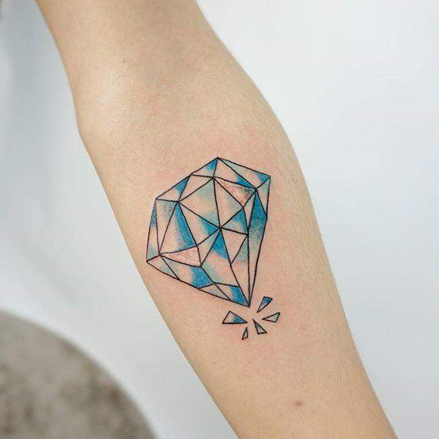 tatuaggio diamante 31
