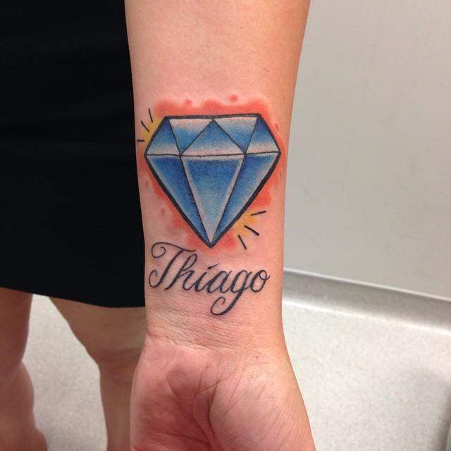 tatuaggio diamante 91