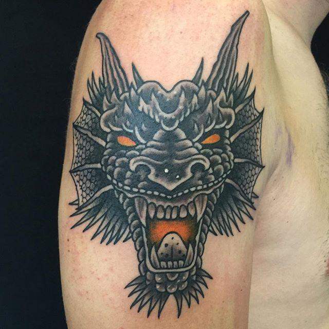 tatuaggio drago 13