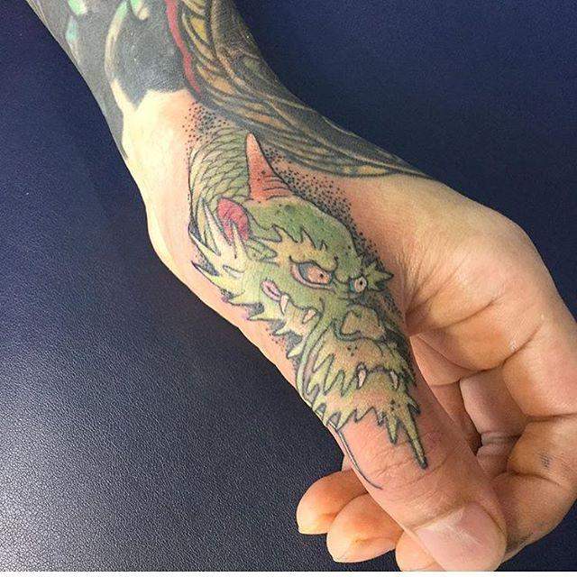 tatuaggio drago 19