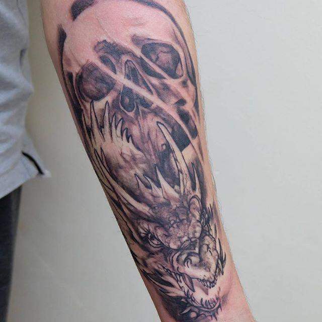 tatuaggio drago 21