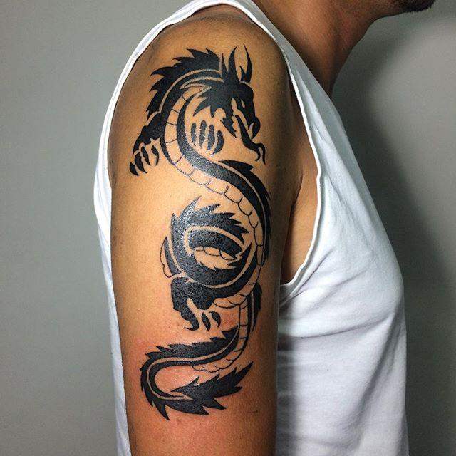 tatuaggio drago 41