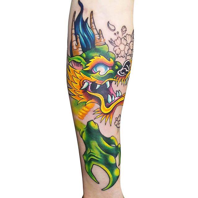 tatuaggio drago 43