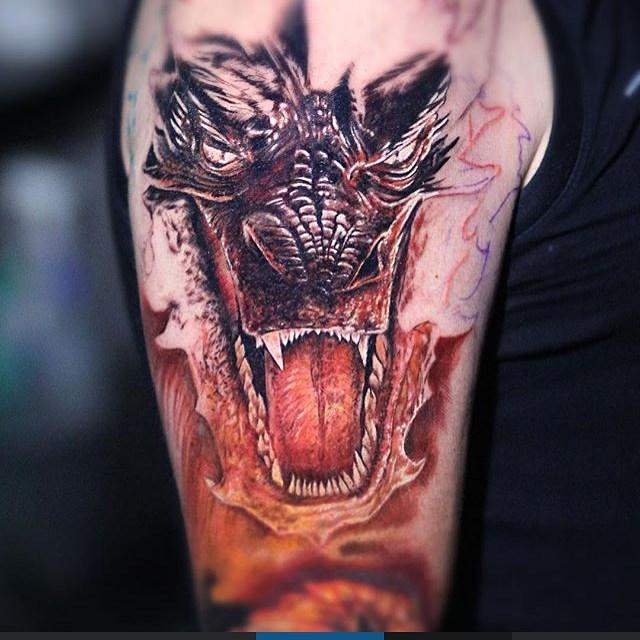 tatuaggio drago 57