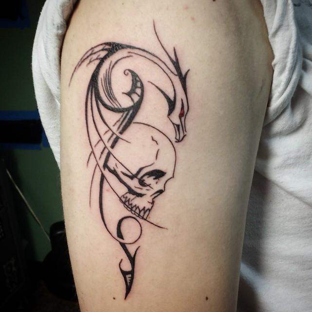 tatuaggio drago 87