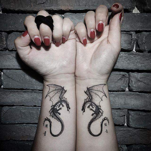 tatuaggio drago 99
