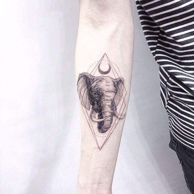 tatuaggio elefante 03