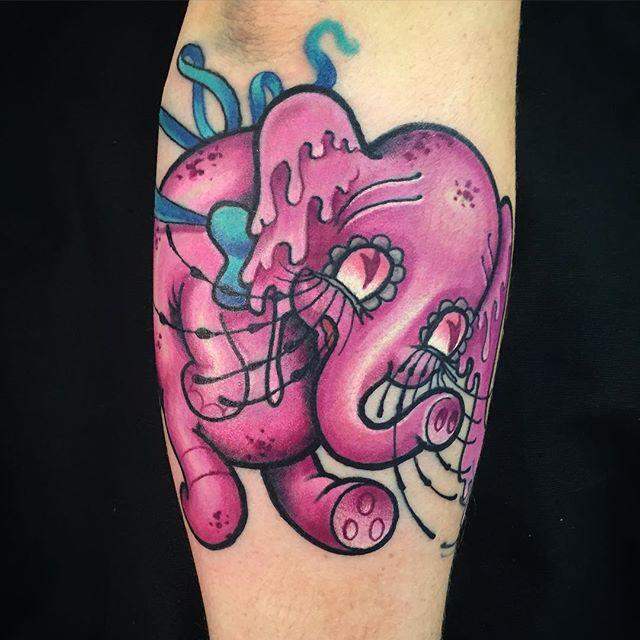 tatuaggio elefante 95