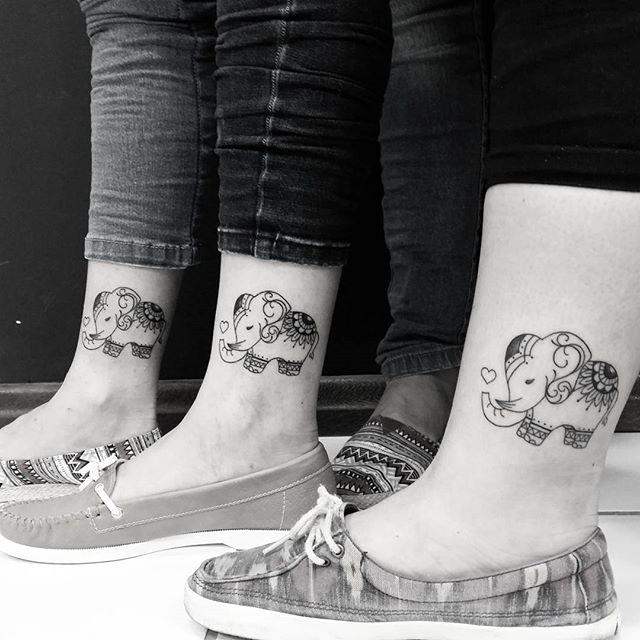 tatuaggio elefante 97