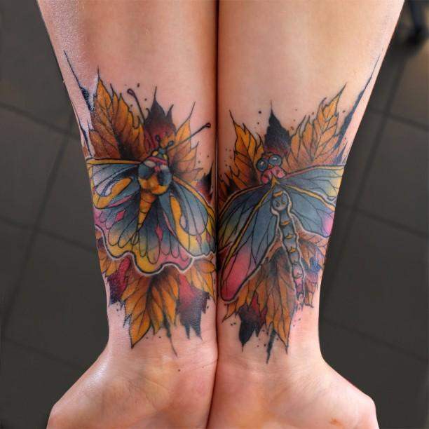 tatuaggio farfalla 121