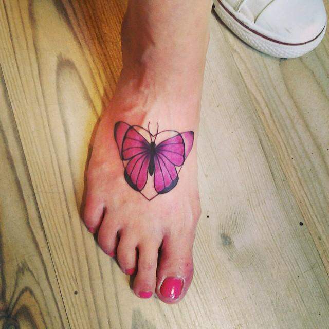 tatuaggio farfalla 133