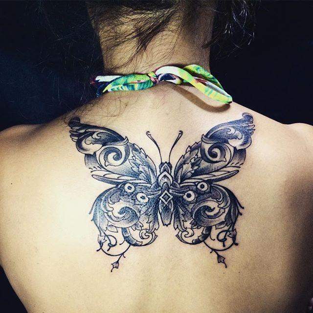 tatuaggio farfalla 135
