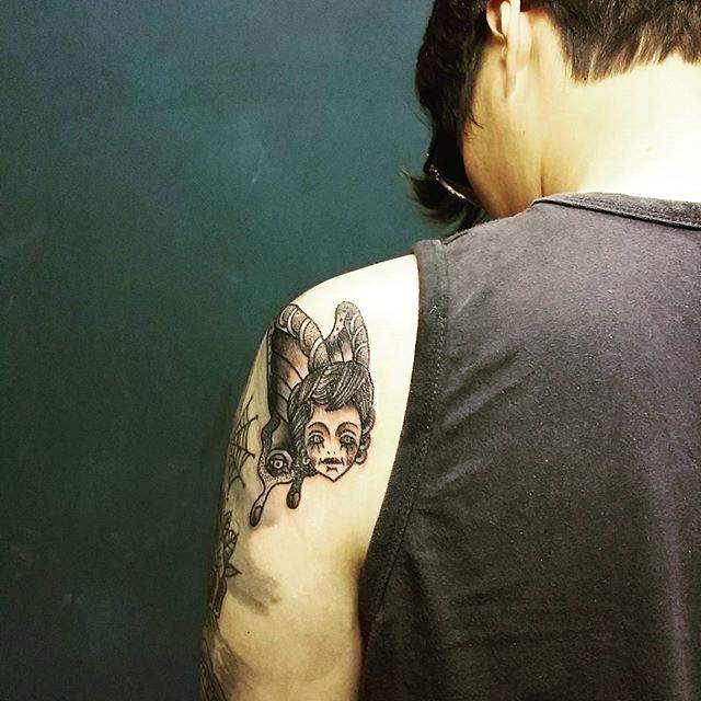 tatuaggio farfalla 17