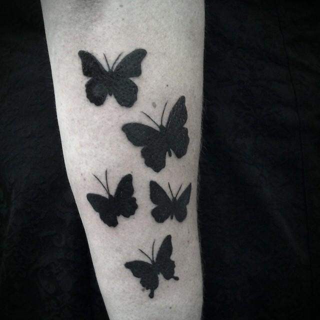 tatuaggio farfalla 35