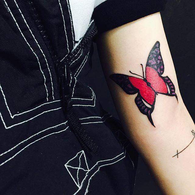 tatuaggio farfalla 41