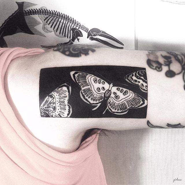 tatuaggio farfalla 47