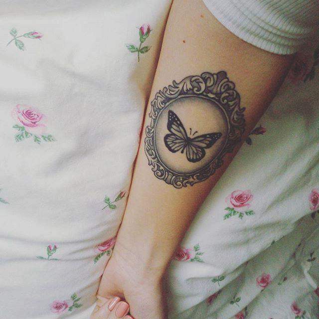 tatuaggio farfalla 91