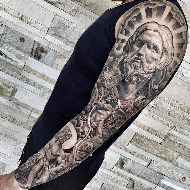 tatuaggio jesus 113