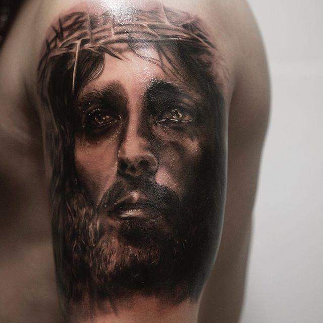 tatuaggio jesus 125