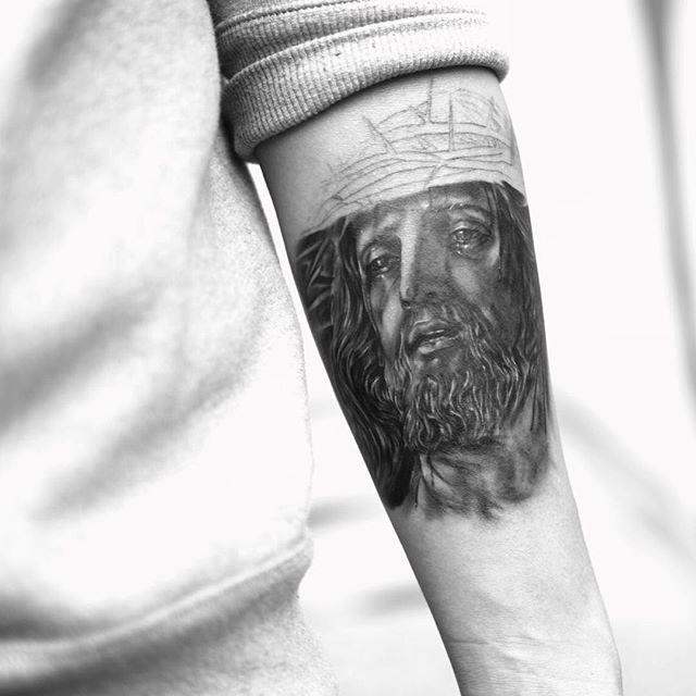 tatuaggio jesus 47