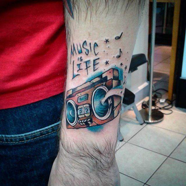 tatuaggio musical 75