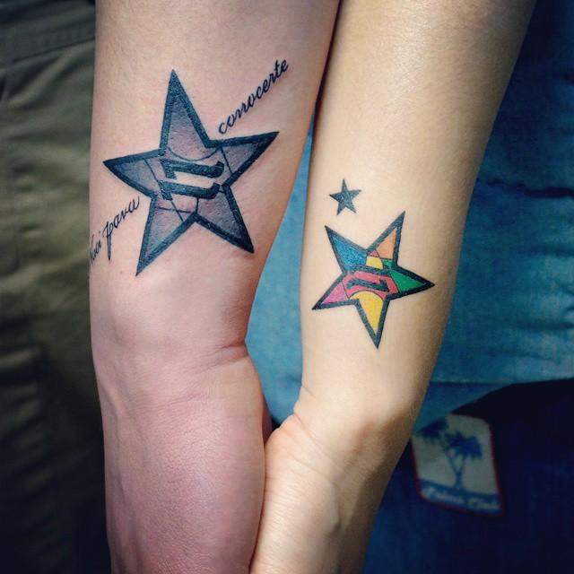 tatuaggio stella 117