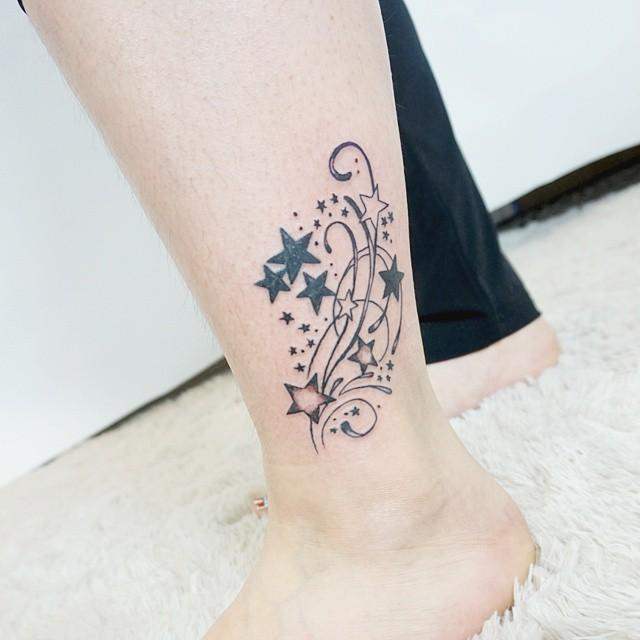 tatuaggio stella 13