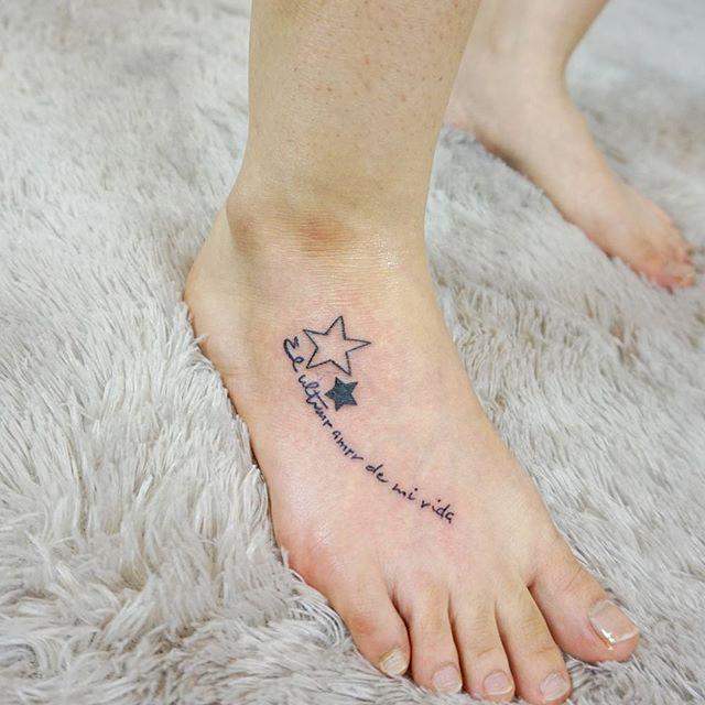 tatuaggio stella 95